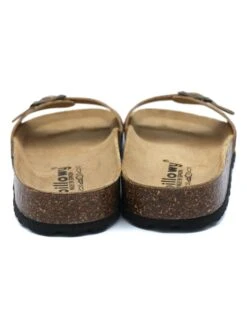 Slippers Beige/zwart -Gstar Kleding Winkel billowy slippers beige zwart 2