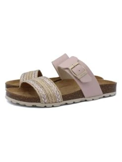 Slippers Lichtroze/beige -Gstar Kleding Winkel billowy slippers lichtroze beige 1