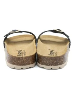 Slippers Zwart/blauw -Gstar Kleding Winkel billowy slippers zwart blauw 2