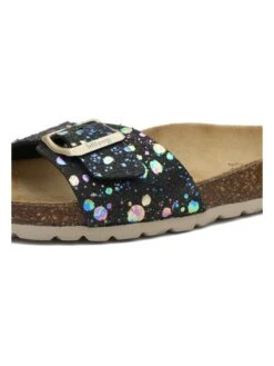 Slippers Zwart/blauw -Gstar Kleding Winkel billowy slippers zwart blauw 5