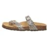 Teenslippers Wit/grijs -Gstar Kleding Winkel billowy teenslippers wit grijs