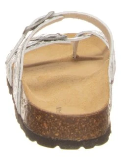 Teenslippers Wit/grijs -Gstar Kleding Winkel billowy teenslippers wit grijs 2