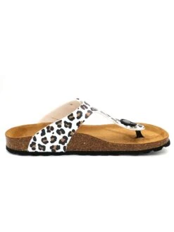 Teenslippers Wit/lichtbruin -Gstar Kleding Winkel billowy teenslippers wit lichtbruin 1