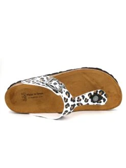 Teenslippers Wit/lichtbruin -Gstar Kleding Winkel billowy teenslippers wit lichtbruin 3