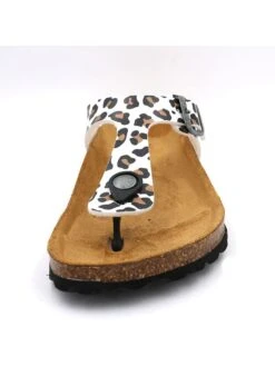 Teenslippers Wit/lichtbruin -Gstar Kleding Winkel billowy teenslippers wit lichtbruin 4
