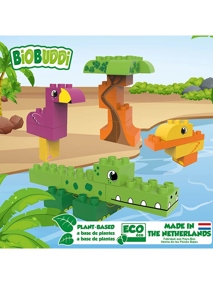 BiOBUDDi Bouwstenen "Lagune" - Vanaf 18 Maanden 4 BiOBUDDi Bouwstenen "Lagune" - Vanaf 18 Maanden - Afbeelding 2