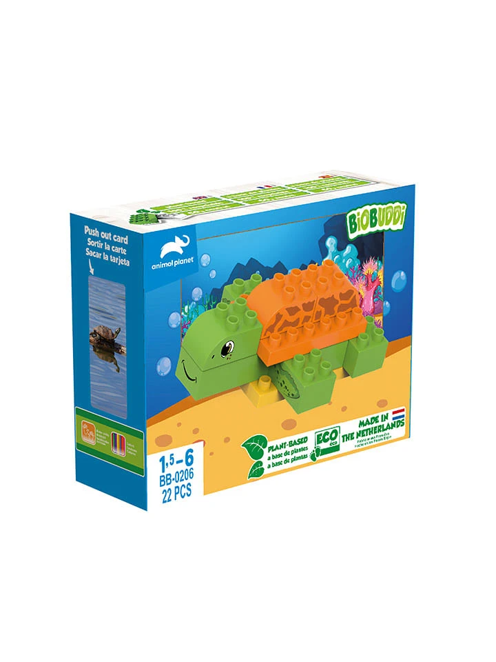BiOBUDDi Bouwstenen "Turtle" - Vanaf 18 Maanden 7 BiOBUDDi Bouwstenen "Turtle" - Vanaf 18 Maanden - Afbeelding 5