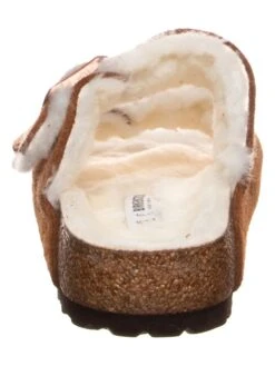 Birkenstock Leren Pantoffels "Arizona" Lichtbruin - Wijdte N -Gstar Kleding Winkel birkenstock leren pantoffels arizona lichtbruin wijdte n 2