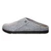 Birkenstock Pantoffels "Zermatt" Lichtgrijs - Wijdte N