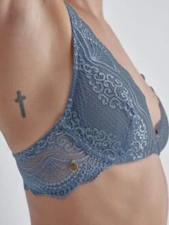 Beugelbeha "Dalia" Blauw -Gstar Kleding Winkel black limba beugelbeha dalia blauw 2