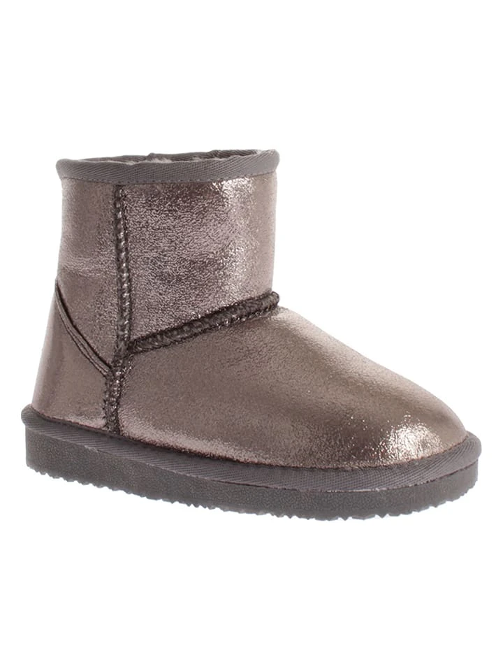 Winterboots "Agnes" Zilverkleurig 4 Winterboots "Agnes" Zilverkleurig - Afbeelding 2