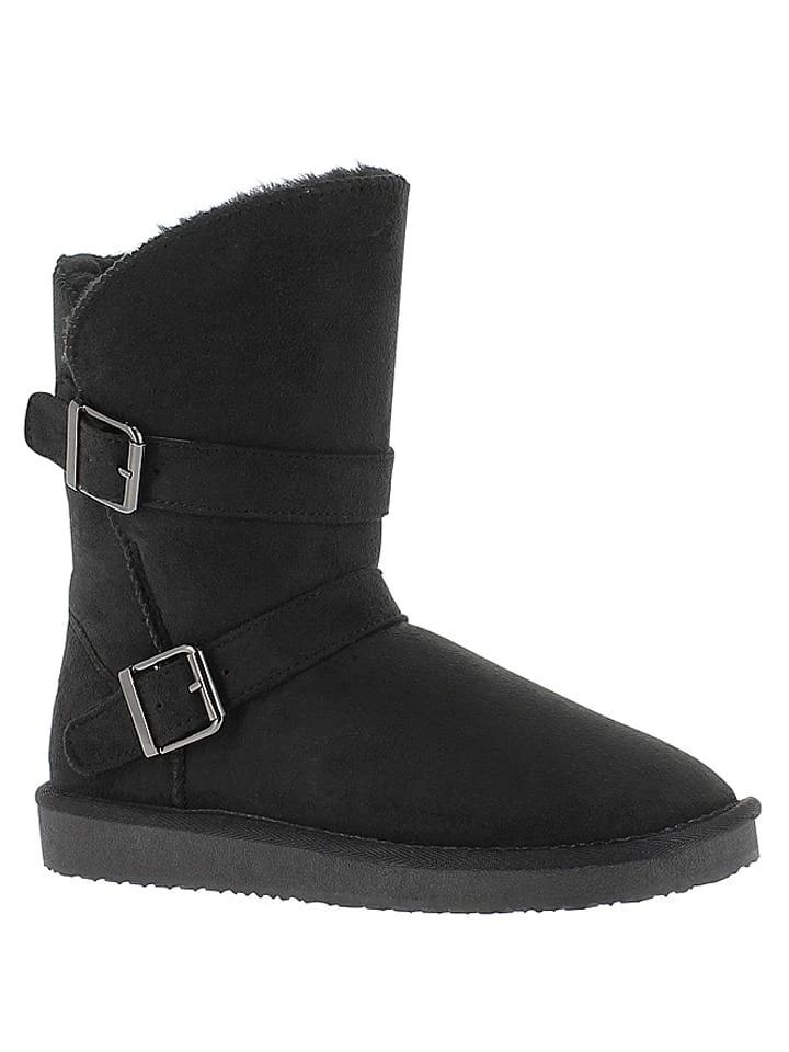 Winterboots "Camphor" Zwart 4 Winterboots "Camphor" Zwart - Afbeelding 2