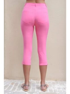 Capribroek "Denver" Roze -Gstar Kleding Winkel bleu dazur capribroek denver roze 2