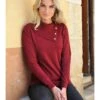 Trui "Dasia" Rood -Gstar Kleding Winkel bleu dazur trui dasia rood