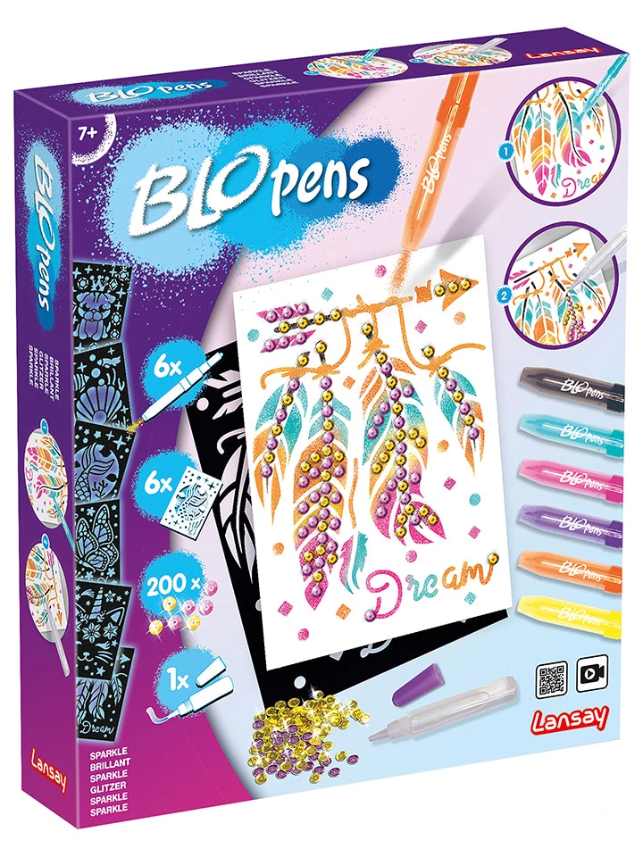 Airbrushpennenset "Glitters En Pailletten" - Vanaf 7 Jaar 3 Airbrushpennenset "Glitters En Pailletten" - Vanaf 7 Jaar