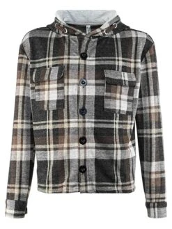 Blue Effect Blousejas Kaki/grijs/bruin