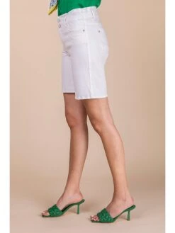 Gstar Kleding Winkel -Gstar Kleding Winkel blue fire spijkershort julie wit 1