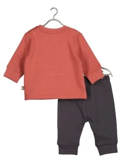 Blue Seven 2-delige Outfit Roestrood/antraciet -Gstar Kleding Winkel blue seven 2 delige outfit roestrood antraciet 1