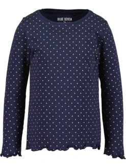 Blue Seven 2-delige Set: Longsleeves Donkerblauw/crème -Gstar Kleding Winkel blue seven 2 delige set longsleeves donkerblauw creme 2