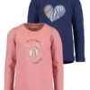 Blue Seven 2-delige Set: Longsleeves Lichtroze/donkerblauw -Gstar Kleding Winkel blue seven 2 delige set longsleeves lichtroze donkerblauw