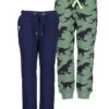 Blue Seven 2-delige Set: Sweatbroeken Donkerblauw/groen/zwart
