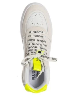 Sneakers "Wow" Wit/neongeel -Gstar Kleding Winkel blugirl by blumarine sneakers wow wit neongeel 3