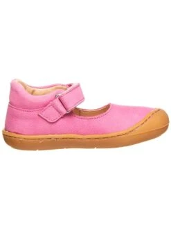 Leren Ballerina's Met Bandje Roze -Gstar Kleding Winkel bo bell leren ballerinas met bandje roze 1