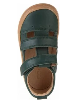 Leren Enkelsandalen Donkergroen -Gstar Kleding Winkel bo bell leren enkelsandalen donkergroen 3