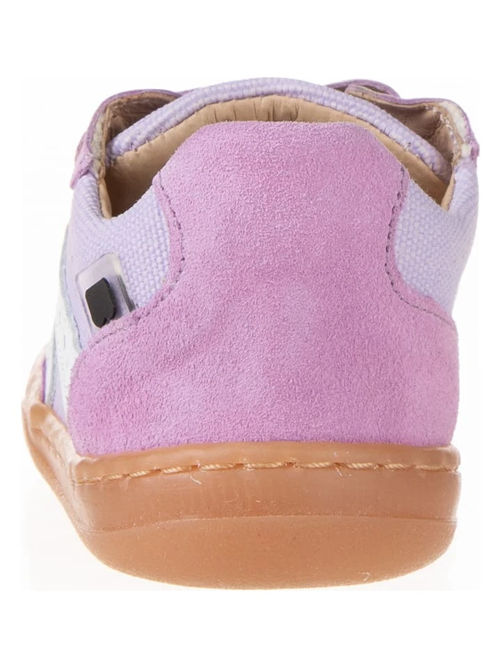Leren Sneakers Lila/wit 5 Leren Sneakers Lila/wit - Afbeelding 3