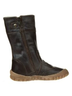 Leren Winterlaarzen Donkerbruin -Gstar Kleding Winkel bo bell leren winterlaarzen donkerbruin 1