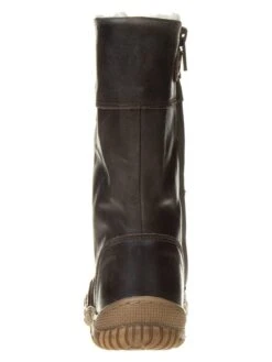 Leren Winterlaarzen Donkerbruin -Gstar Kleding Winkel bo bell leren winterlaarzen donkerbruin 2