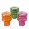 3-delige Set: Theelichthouders "Loops" Oranje/groen/roze - (H)13 X Ø 10 Cm -Gstar Kleding Winkel boltze 3 delige set theelichthouders loops oranje groen roze h 13 x o 10 cm