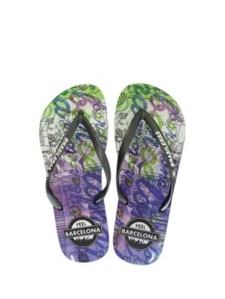 Teenslippers Groen/paars/meerkleurig -Gstar Kleding Winkel brasileras teenslippers groen paars meerkleurig 2