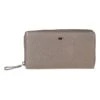 Leren Portemonnee Grijs - (B)19 X (H)10 X (D)2 Cm -Gstar Kleding Winkel braun buffel leren portemonnee grijs b 19 x h 10 x d 2 cm