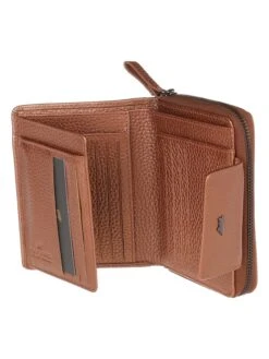 Leren Portemonnee Lichtbruin - (B)12 X (H)10 X (D)2 Cm -Gstar Kleding Winkel braun buffel leren portemonnee lichtbruin b 12 x h 10 x d 2 cm 2