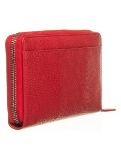Leren Portemonnee Rood - (B)19 X (H)10 X (D)2 Cm -Gstar Kleding Winkel braun buffel leren portemonnee rood b 19 x h 10 x d 2 cm 1