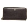 Leren Portemonnee Zwart - (B)19 X (H)10 X (D)2 Cm -Gstar Kleding Winkel braun buffel leren portemonnee zwart b 19 x h 10 x d 2 cm