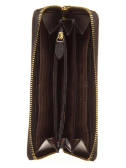 Leren Portemonnee Zwart - (B)19 X (H)10 X (D)2 Cm -Gstar Kleding Winkel braun buffel leren portemonnee zwart b 19 x h 10 x d 2 cm 2