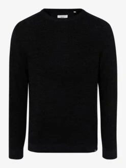 BRAX Longsleeve "Roy" Zwart