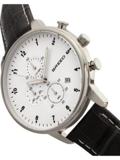 Chronograaf "Holden" Zilverkleurig/zwart/wit -Gstar Kleding Winkel breed chronograaf holden zilverkleurig zwart wit 2