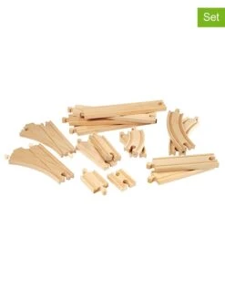 Brio 16-delige Spoorbanen-set "Middelgroot" - Vanaf 3 Jaar