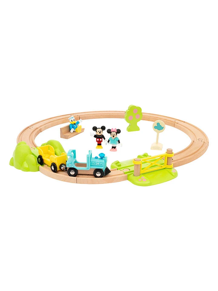 Brio 18-delige Treinbaanset "Micky Mouse" - Vanaf 3 Jaar 4 Brio 18-delige Treinbaanset "Micky Mouse" - Vanaf 3 Jaar - Afbeelding 2