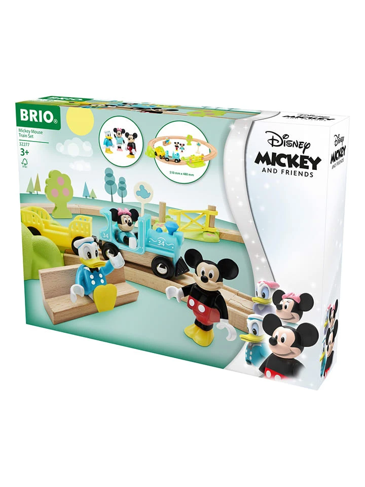 Brio 18-delige Treinbaanset "Micky Mouse" - Vanaf 3 Jaar 3 Brio 18-delige Treinbaanset "Micky Mouse" - Vanaf 3 Jaar