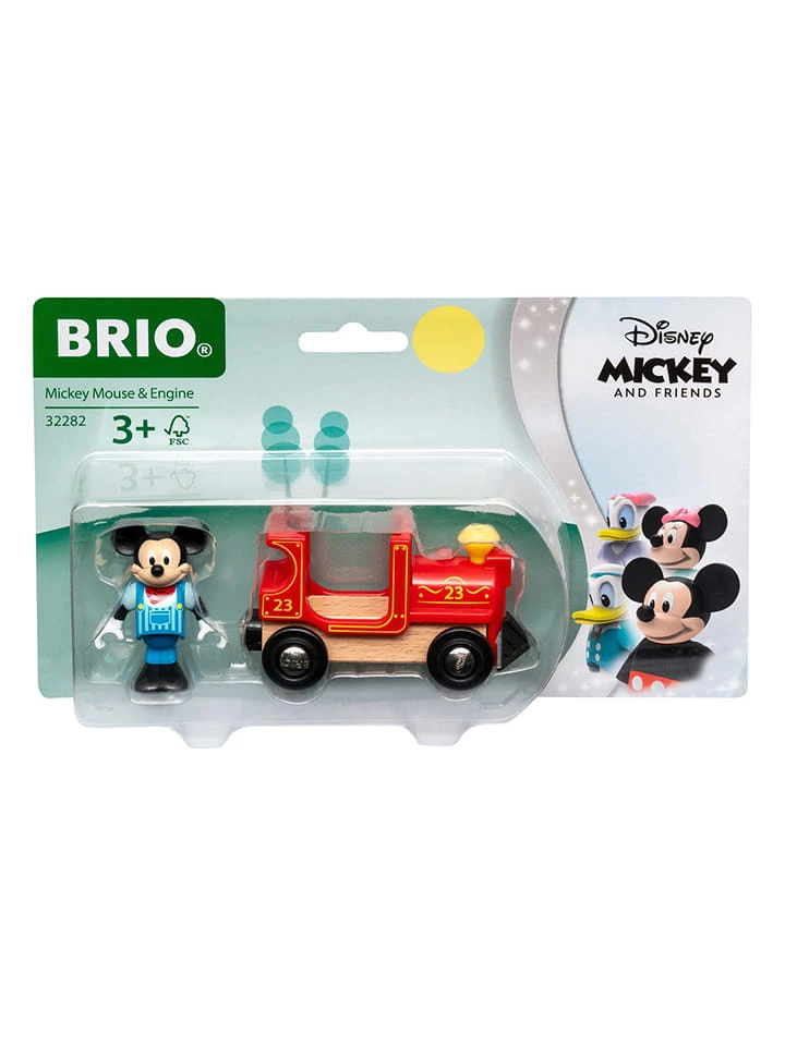 Brio 2-delige Speelset "Micky Mouse & Locomotief" - Vanaf 3 Jaar 3 Brio 2-delige Speelset "Micky Mouse & Locomotief" - Vanaf 3 Jaar