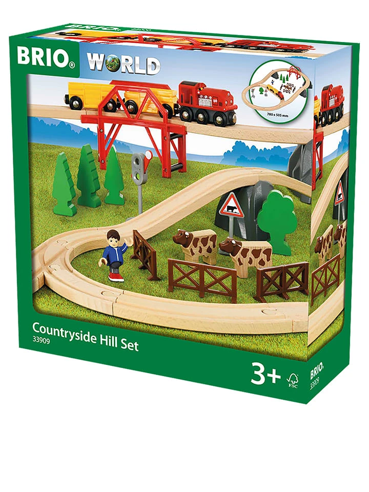 Brio 36-delige Spoorbaanset "Plattelandsleven Met Brug" - Vanaf 3 Jaar 3 Brio 36-delige Spoorbaanset "Plattelandsleven Met Brug" - Vanaf 3 Jaar
