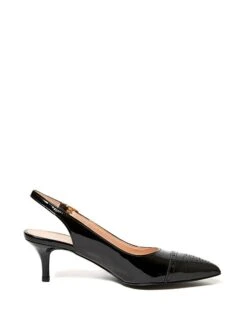 Leren Slingpumps Zwart -Gstar Kleding Winkel british passport leren slingpumps zwart 2
