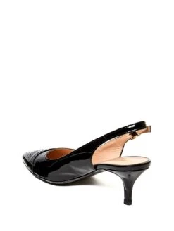 Leren Slingpumps Zwart -Gstar Kleding Winkel british passport leren slingpumps zwart 4
