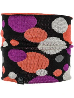 Buff Colsjaal Zwart/paars/oranje - (L)50 X (B)23 Cm