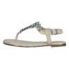 Buffalo Teenslippers Beige/turquoise -Gstar Kleding Winkel buffalo teenslippers beige turquoise
