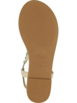 Buffalo Teenslippers Beige/turquoise -Gstar Kleding Winkel buffalo teenslippers beige turquoise 5